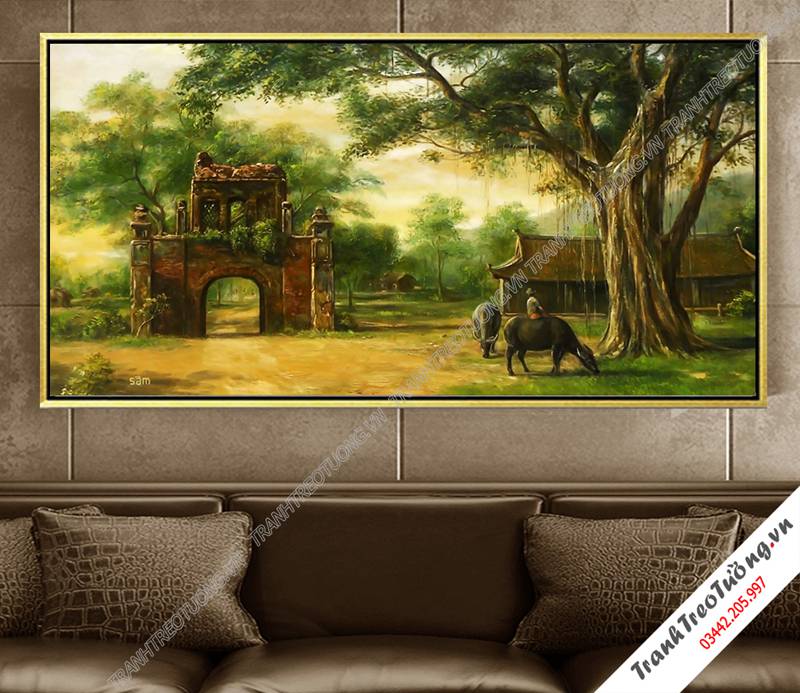 Tranh treo tường khổ ngang C5446