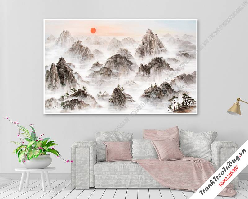 Tranh treo tường khổ ngang C5448