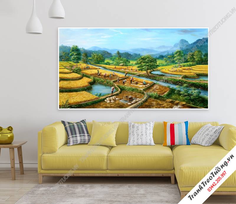 Tranh treo tường khổ ngang C5450