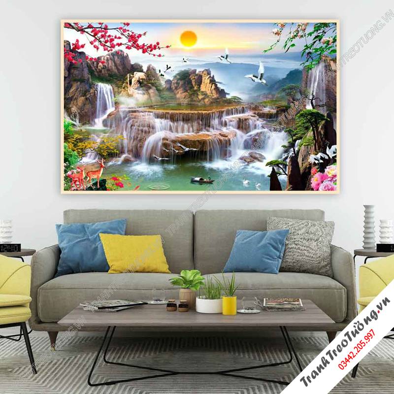 Tranh treo tường khổ ngang C5460