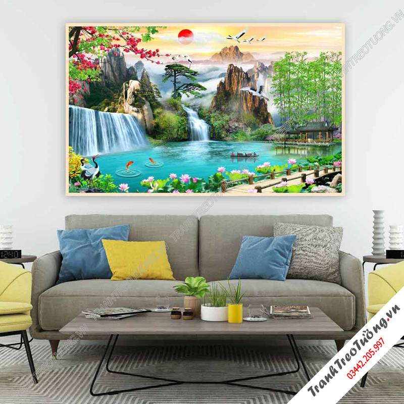 Tranh treo tường khổ ngang C5461