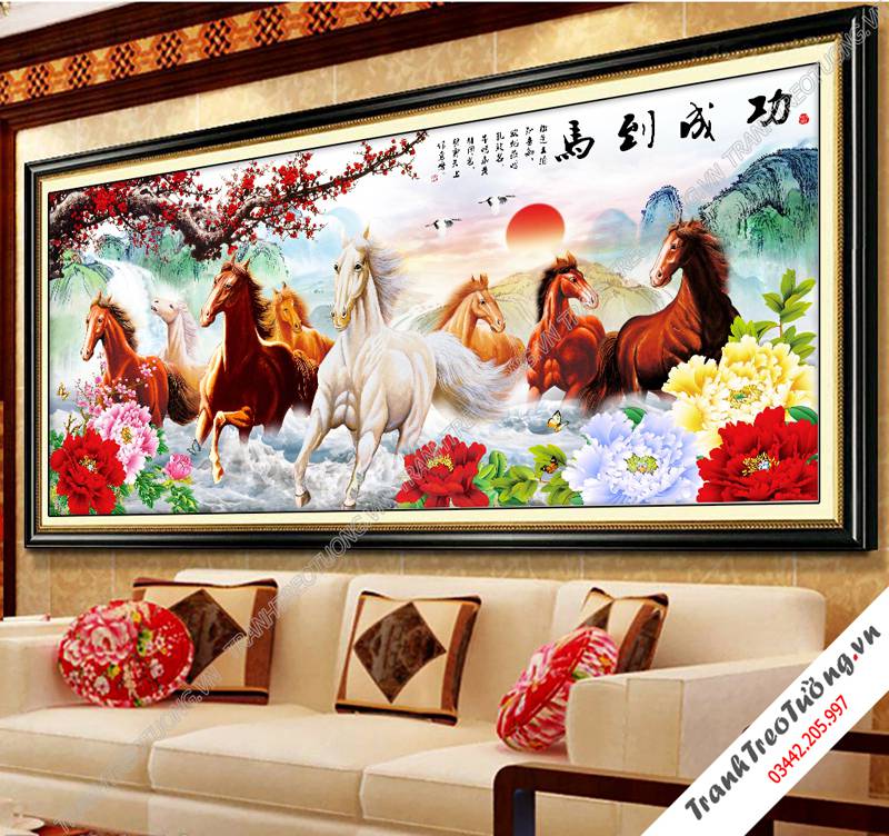 Tranh treo tường khổ dọc C5654