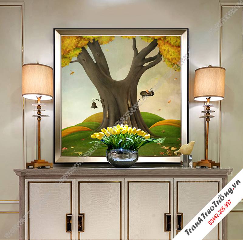 Tranh treo tường khổ ngang C5769