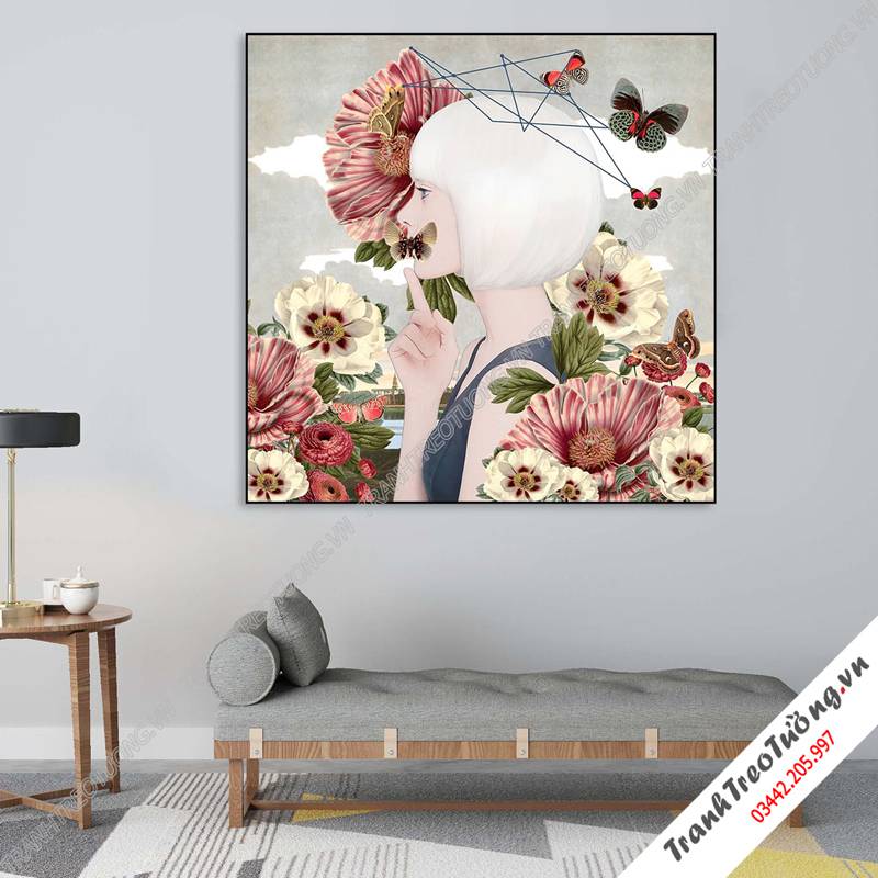 Tranh treo tường khổ ngang C5858