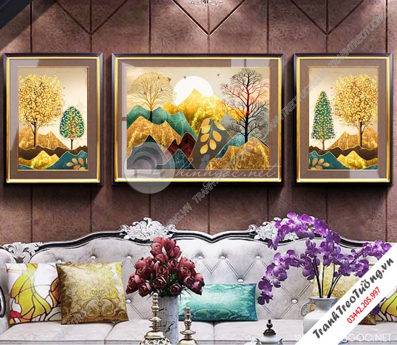 Tranh treo tường khổ dọc C6153