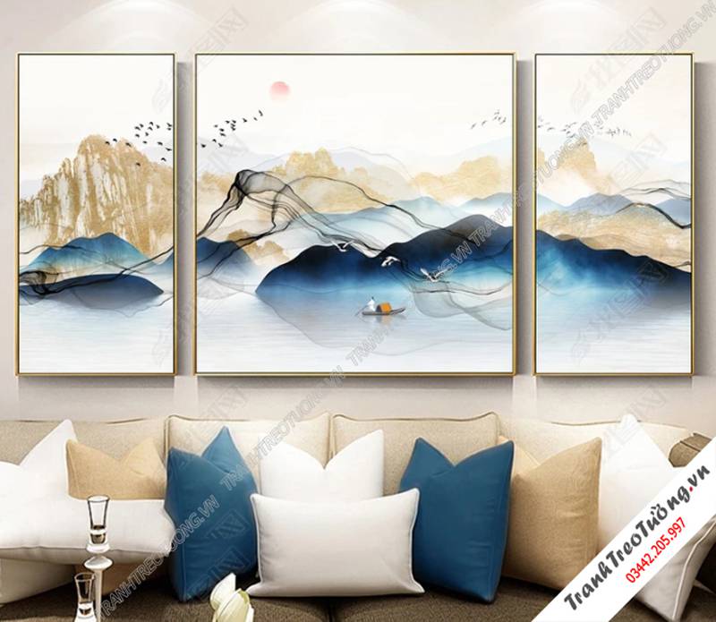 Tranh treo tường khổ dọc C6157