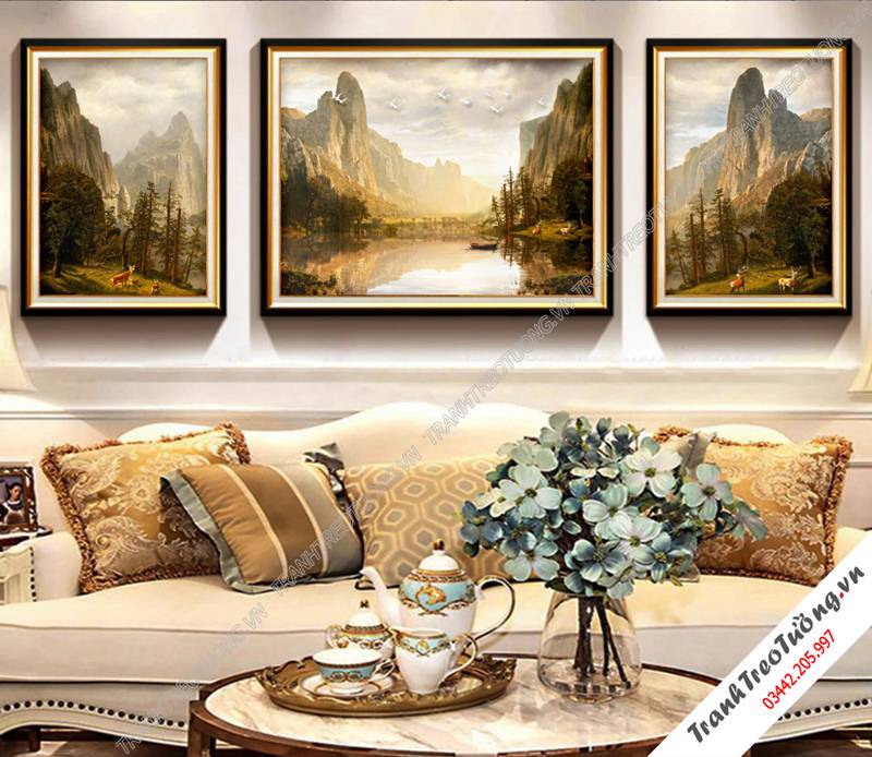 Tranh treo tường khổ dọc C6167