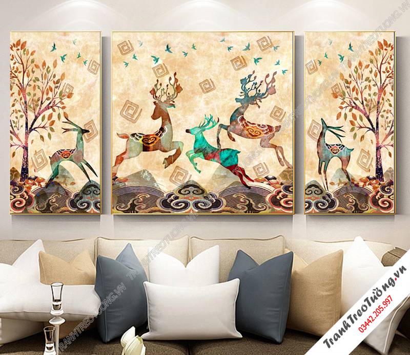 Tranh treo tường khổ dọc C6199