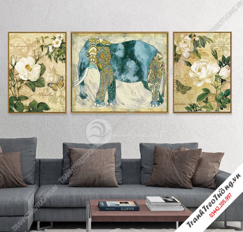 Tranh treo tường khổ dọc C6179