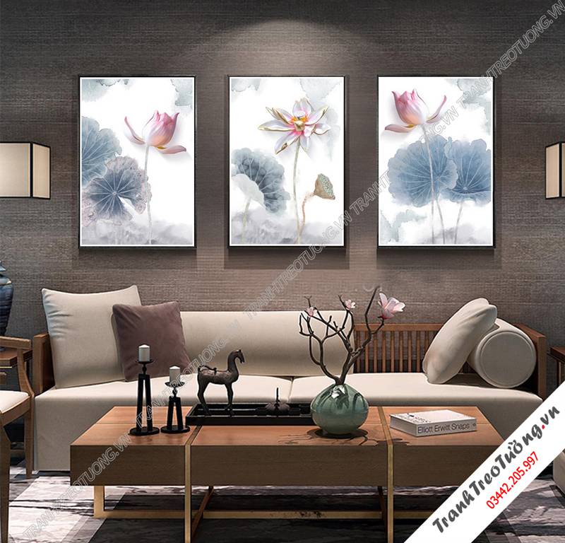 Tranh treo tường khổ dọc C7190