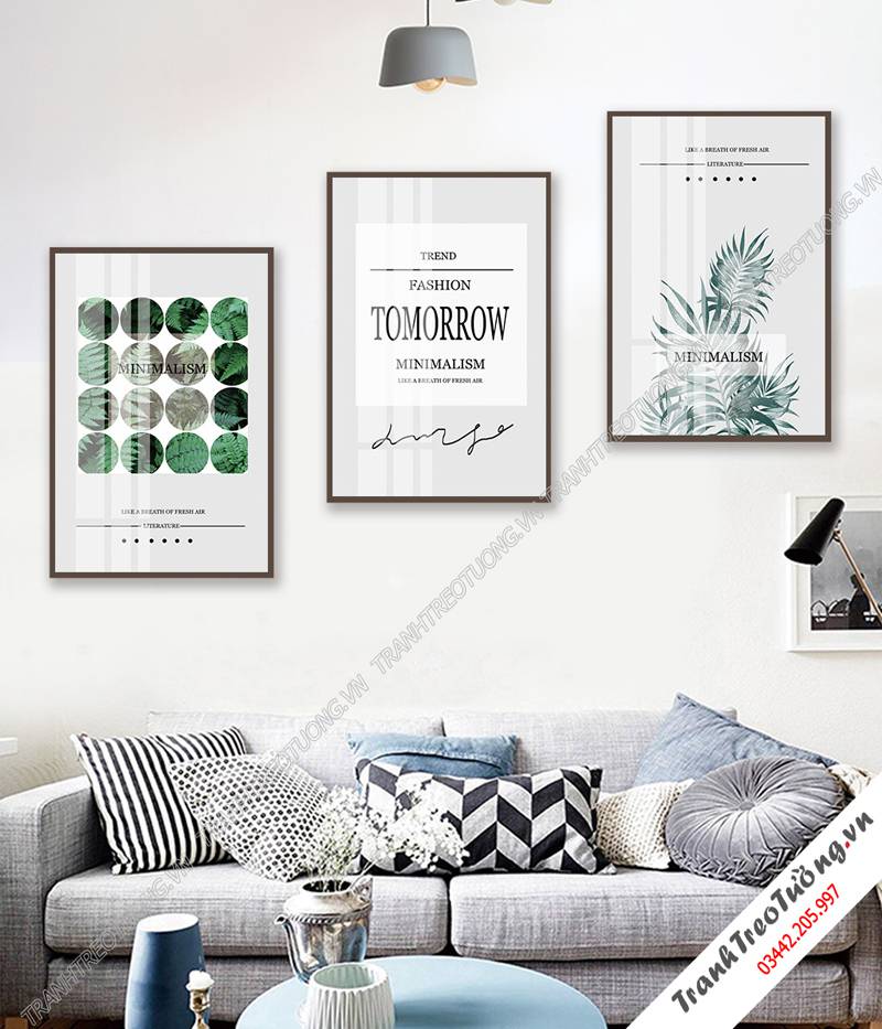 Tranh treo tường khổ dọc C7073