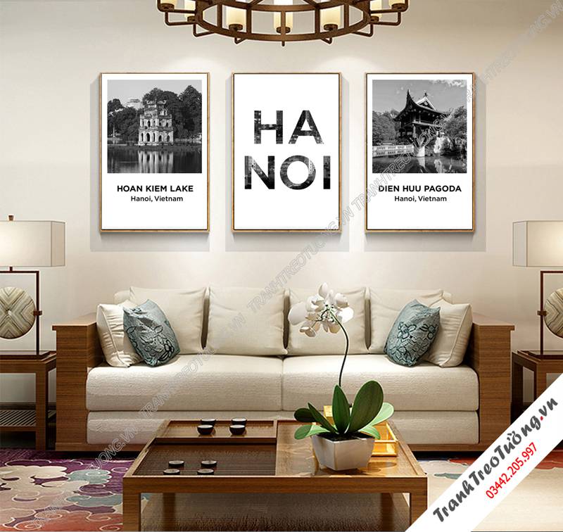 Tranh treo tường khổ dọc C7342