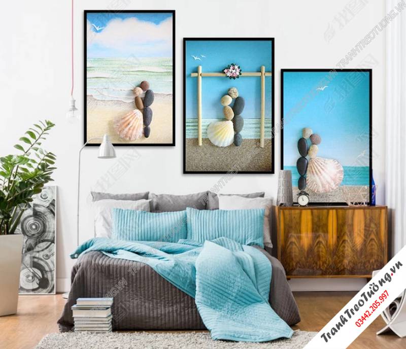 Tranh treo tường khổ dọc C7262