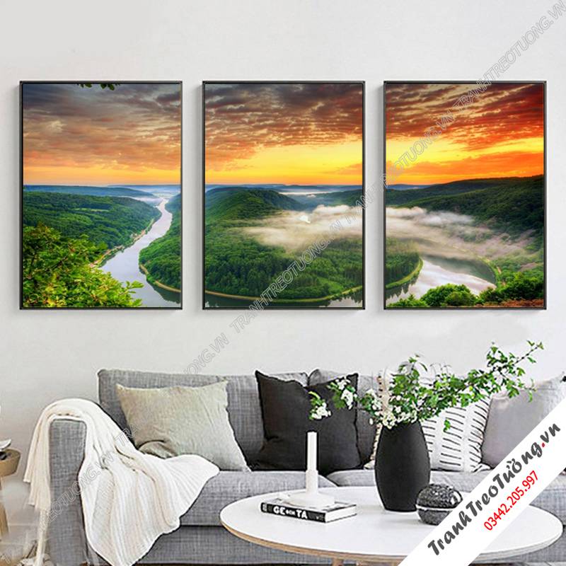 Tranh treo tường khổ dọc C7263