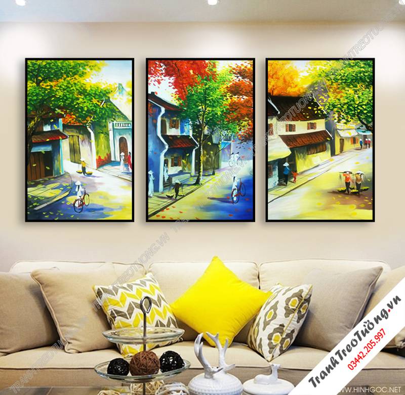 Tranh treo tường khổ dọc C7273