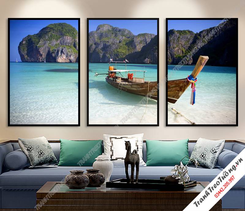 Tranh treo tường khổ dọc C7279