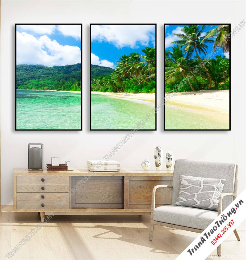 Tranh treo tường khổ dọc C7285