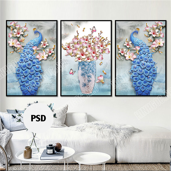Tranh treo tường khổ dọc C7431