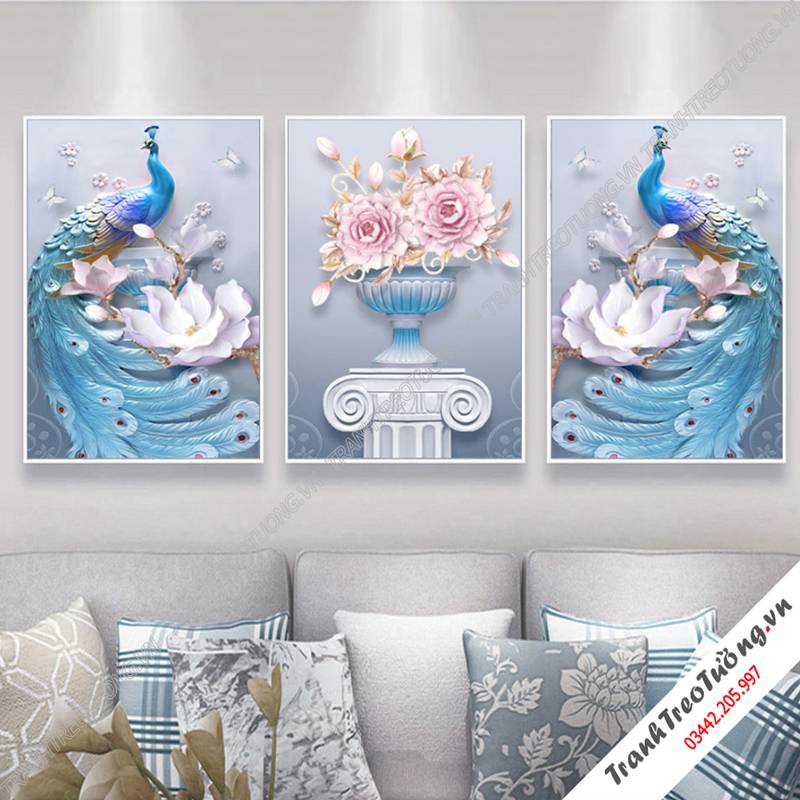 Tranh treo tường khổ dọc C7445