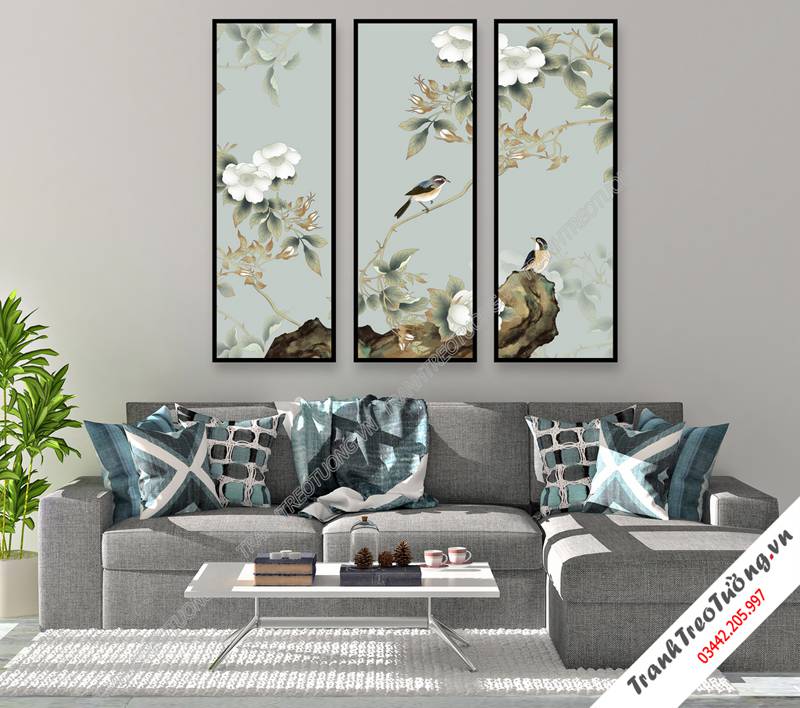 Tranh treo tường khổ dọc C7692