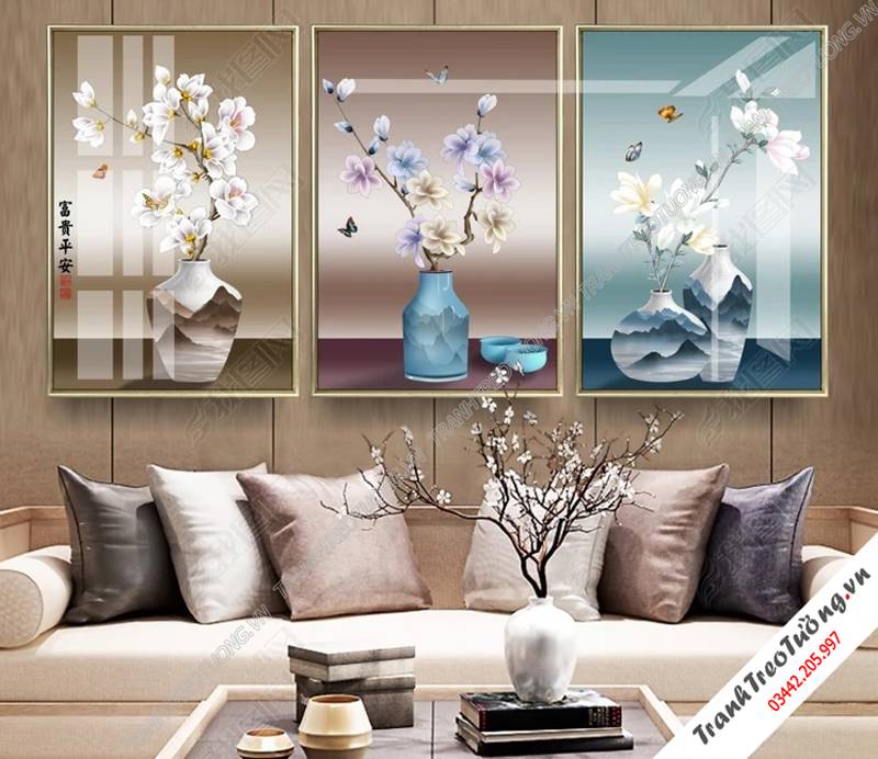 Tranh treo tường khổ dọc C7701