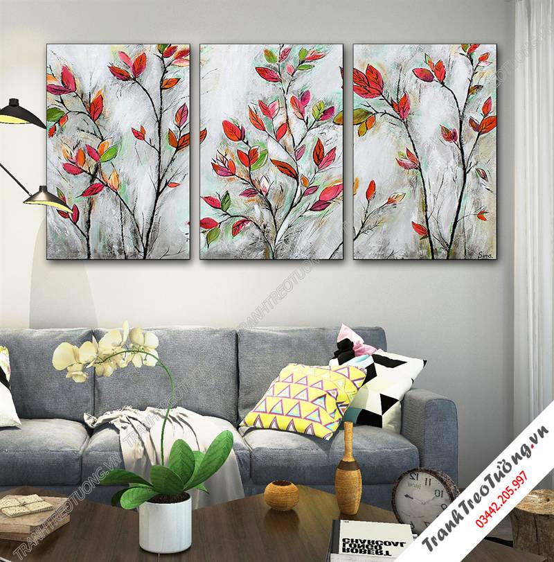 Tranh treo tường khổ dọc C7558