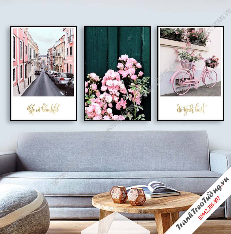 Tranh treo tường khổ dọc C7748
