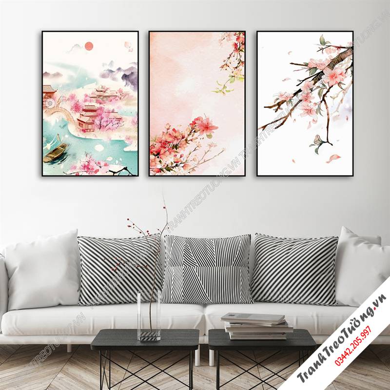 Tranh treo tường khổ dọc C7565