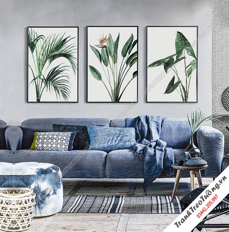 Tranh treo tường khổ dọc C7889