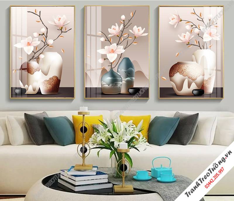 Tranh treo tường khổ dọc C7547