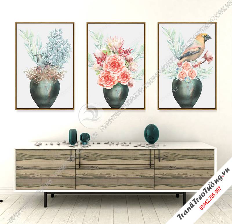 Tranh treo tường khổ dọc C7938