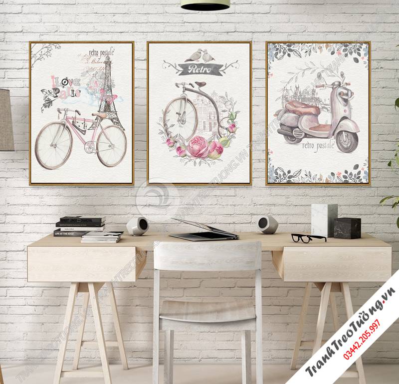Tranh treo tường khổ dọc C7941