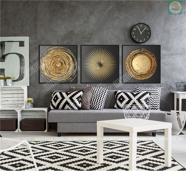 Tranh ghép 2 bức hiện đại C8359