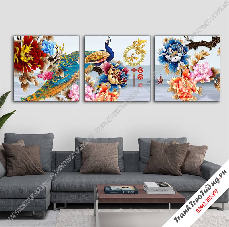 Tranh treo tường khổ dọc C8374