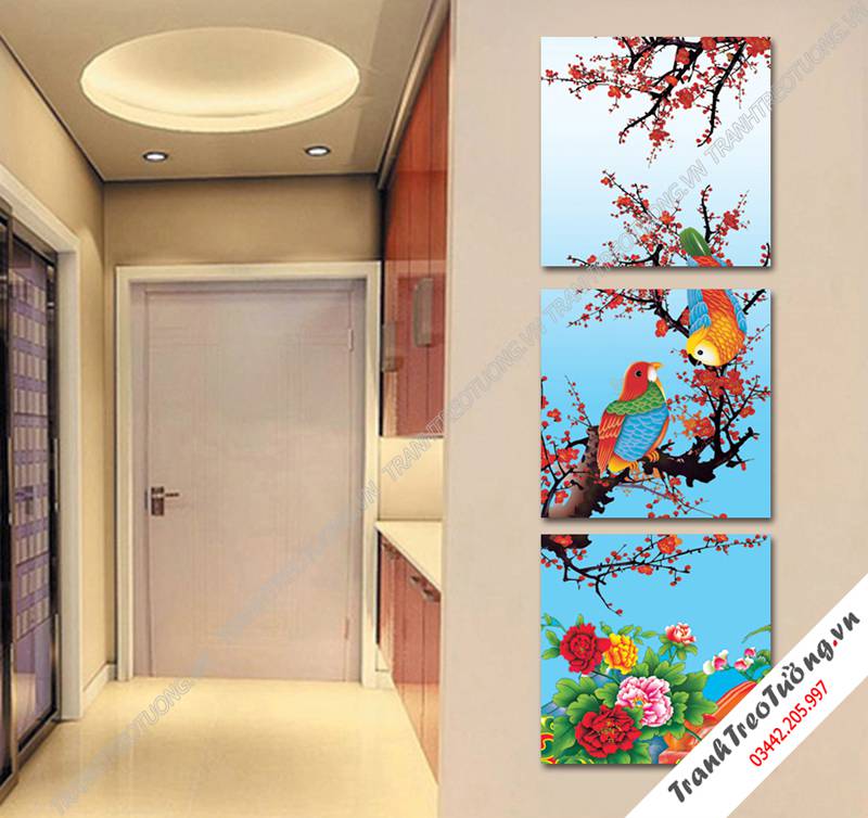 Tranh treo tường khổ dọc C8386