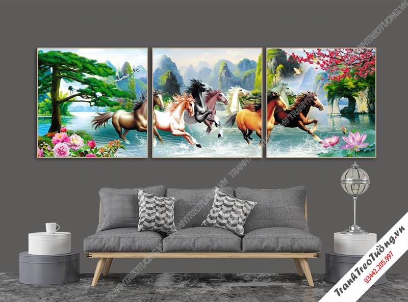 Tranh treo tường khổ dọc C8379