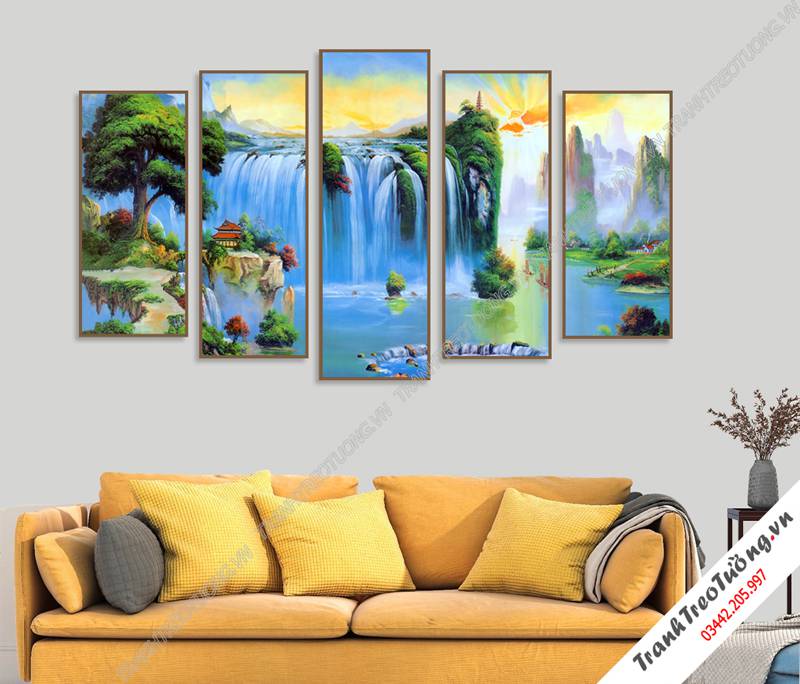 Tranh treo tường khổ dọc C9353