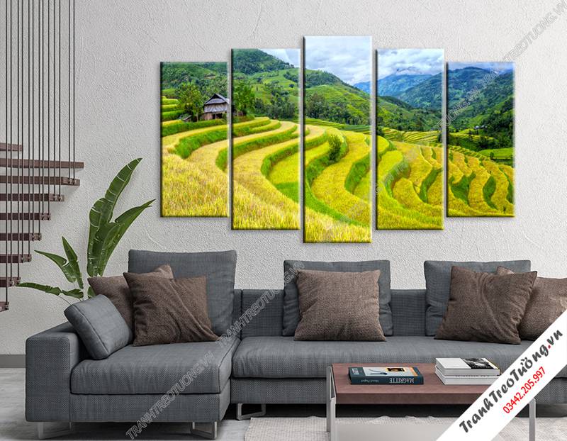 Tranh treo tường khổ dọc C9403