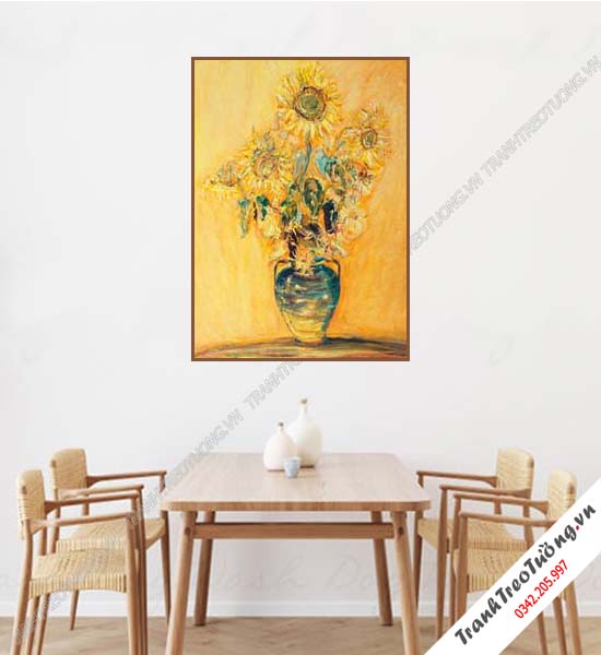 Tranh Hoa giả Sơn Dầu Khổ đứng M285