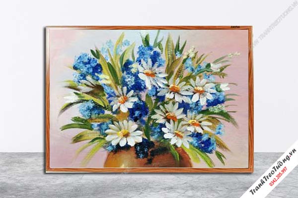 Tranh Hoa Nghệ Thuật giả sơn dầu M133