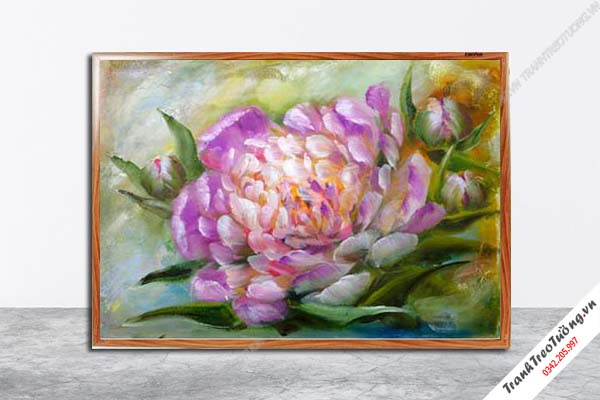 Tranh Hoa Nghệ Thuật giả sơn dầu M143