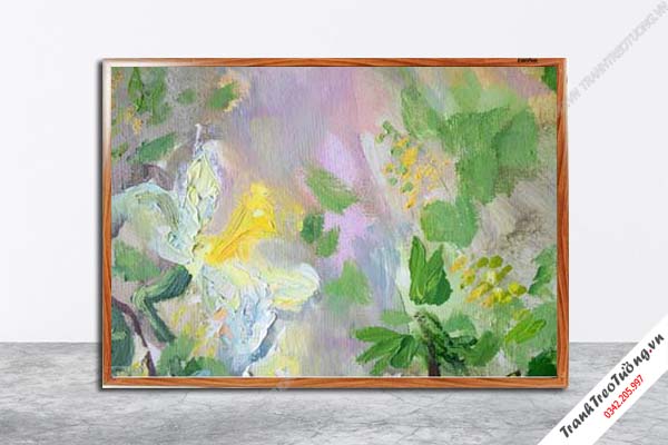 Tranh Hoa Nghệ Thuật giả sơn dầu M166