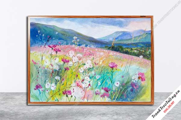 Tranh Hoa Nghệ Thuật giả sơn dầu M178