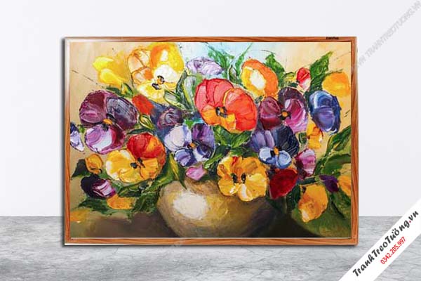 Tranh Hoa Nghệ Thuật giả sơn dầu M192