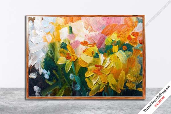 Tranh Hoa Nghệ Thuật giả sơn dầu M194