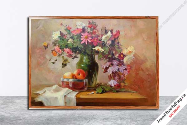 Tranh Hoa Nghệ Thuật giả sơn dầu M313