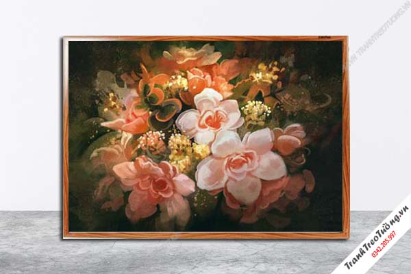 Tranh Hoa Nghệ Thuật giả sơn dầu M324
