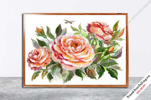 Tranh Hoa Nghệ Thuật giả sơn dầu M333