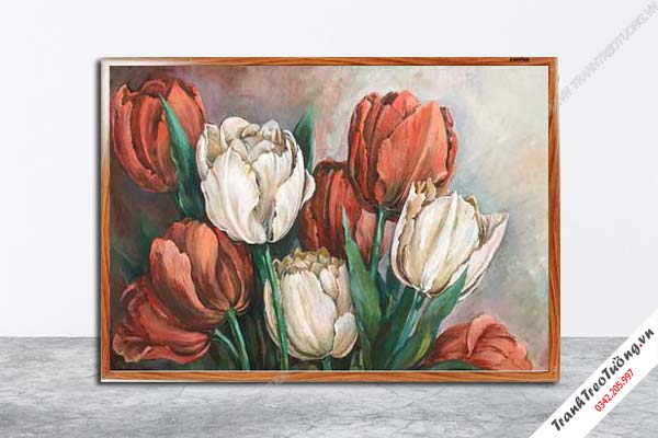 Tranh Hoa Nghệ Thuật giả sơn dầu M356