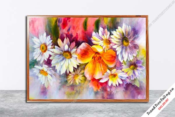 Tranh Hoa Nghệ Thuật giả sơn dầu M361